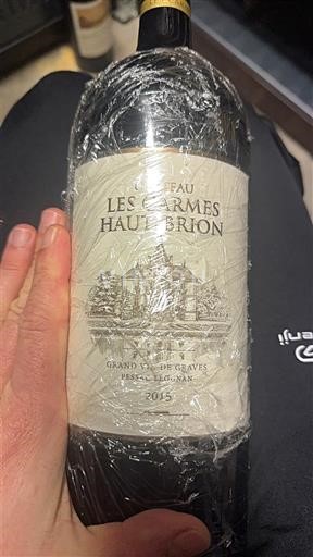 Bordeaux Pessac-Léognan Château Les Carmes Haut-Brion 2015