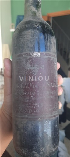 Bordéus Bordeaux Superior Château La Nauze 1983