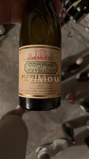 Bourgogne Pouilly-fuissé Domaine Fussiacus Vieilles Vignes 2022