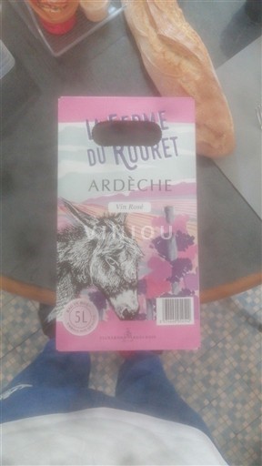 Vin Rosé sec La Ferme du Rouret Non millésimé France Alpes et pays Rhodaniens Ardèche IGP