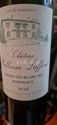 Bordeaux Château Bellevue Laffont 2016
