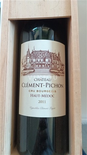 Bordeaux Haut-Médoc Cru Bourgeois Château Clément-Pichon 2011