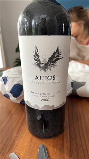 Maipo Valley Maipo Alto Aetos Reserva Privada 2017