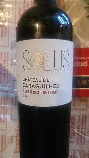 Languedoc Corbières-boutenac Château Caraguilhes Solus 2021