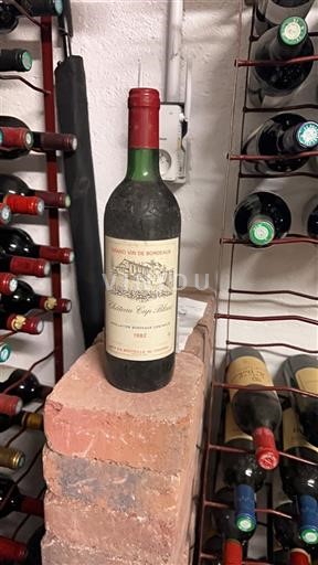 Bordeaux Graves Château Cap Blanc 1982