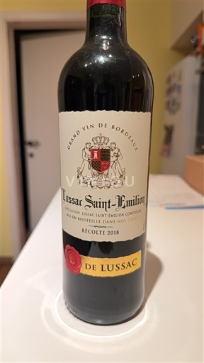 Bordeaux Lussac-saint-émilion Lussac 2018