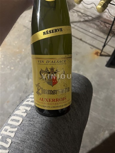 Alsace Zimmermann Réserve Không niên vụ