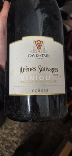 Rhône-dalen Cornas Cave de Tain Arènes Sauvages 2015