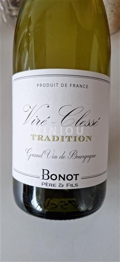 Borgoña Viré-clessé Bonot Père & Fils Tradition 2024