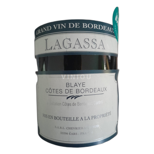 Bordeaux Blaye Côtes de Bordeaux Lagassa 2019