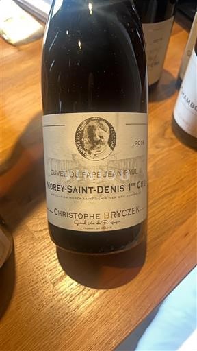 Burgundi Morey-Saint-Denis Premier Cru Christophe Bryczek du Pape Jean-Paul II 2018