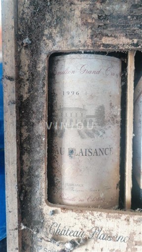 Bordeaux Saint-Émilion Grand Cru Grand Cru Château Plaisance 1996