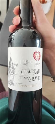 Bordeaux Côtes-de-bourg Château La Grave 2019