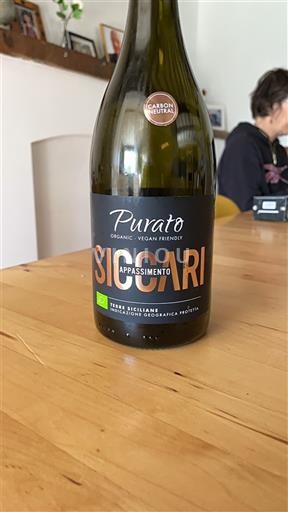 Sicilia Không được chỉ định Purato Siccari Appassimento 2024