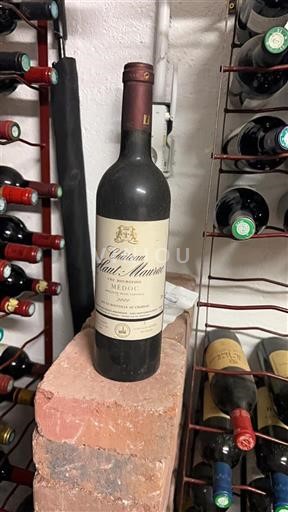 Vin Rouge sec Château Haut-Maurac 2000 France Bordeaux Médoc AOC