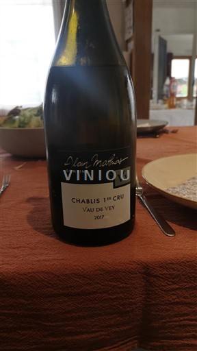 Bourgogne Chablis Premier Cru Domaine Alain Mathias Vau de Vey 2017