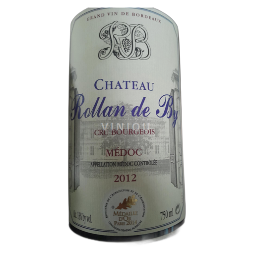 Burdeos Médoc Chateau Rollan de By 2012