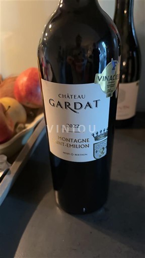 Bordeaux Montagne-saint-émilion Château Gardat 2022
