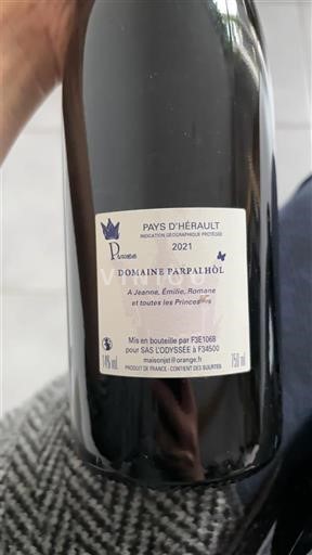 Langvedok Ni doloceno Domaine Parpalhòl 2021