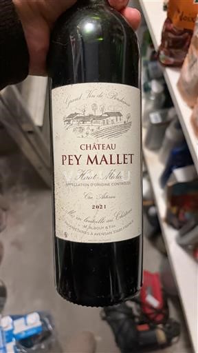 Bordéus Haut-Médoc Château Pey Mallet 2021