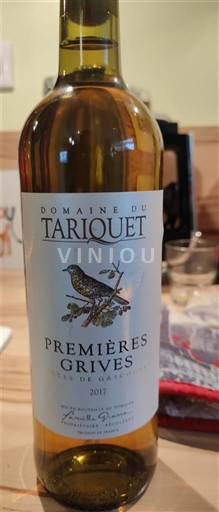 Tây Nam Côtes de Gascogne Domaine Tariquet Premières Grives 2017