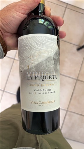 Thung lũng Curicó Không được chỉ định Viña Casa Solís La Piqueta Gran Reserva 2023