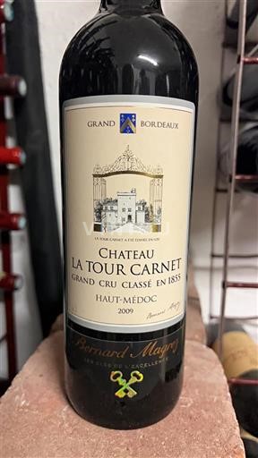 Bordeaux Haut-Médoc Grand Cru Classé Château La Tour Carnet 2009