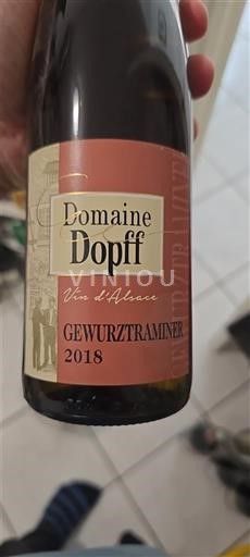 Alsace Gewurztraminer Domaine Dopff 2018