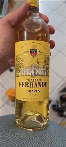 Bordeaux Graves Château Ferrande 2015