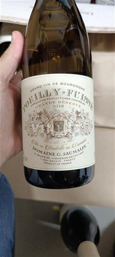 Burgund Pouilly-fuissé Domaine G. Saumaize Grande Réserve 2018