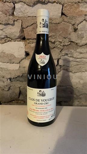 Burgundy Clos de Vougeot Grand Cru Domaine Michel Guillon & Fils 2022