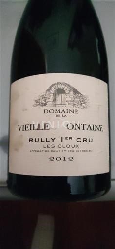 Burgundi Määrittelemätön Premier Cru Domaine La Vieille Fontaine Les Cloux 2012