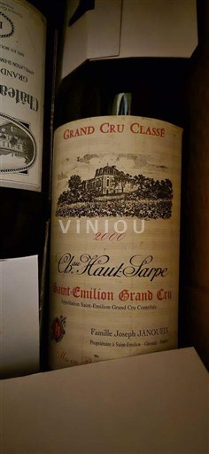 Bordeaux Saint-Émilion Grand Cru Grand Cru Classé Château Haut-Sarpe 2000