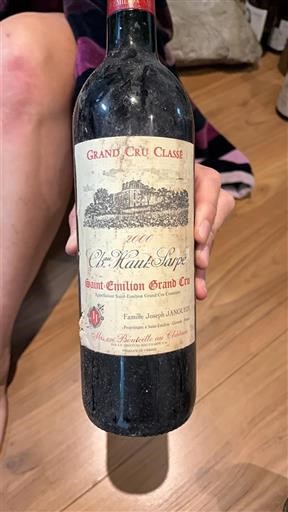 Bordeaux Saint-Émilion Grand Cru Grand Cru Classé Château Haut-Sarpe 2000