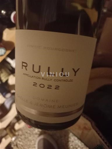 Burgundy Rully Domaine Maillard & Jérôme Meunier 2022