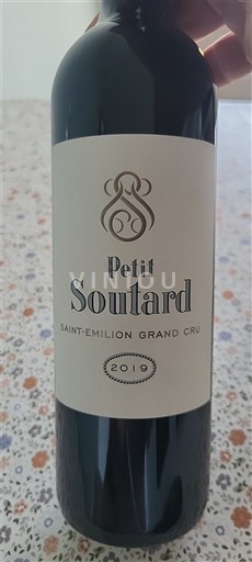 Bordeaux Saint-Émilion Grand Cru Grand Cru Soutard Petit Soutard 2019