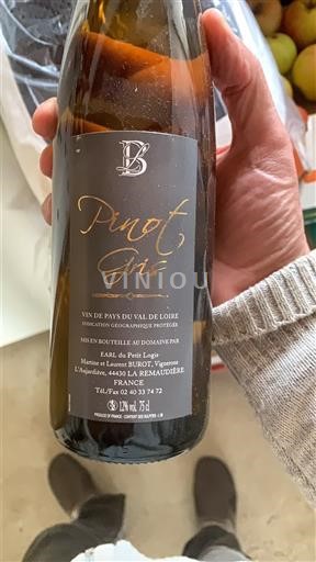 Dolina Loare Domaine BA Pinot Gris 2023