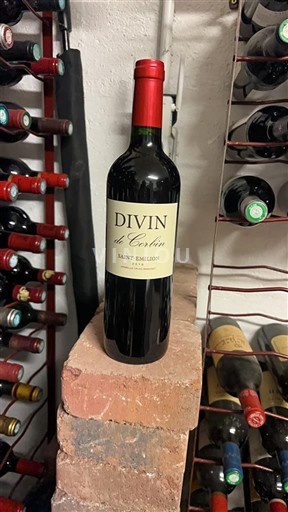 Bordeaux Saint-Émilion Divin de Corbin 2018