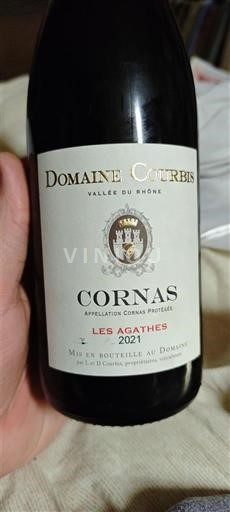 Thung lũng Rhône Cornas Domaine Courbis Les Agathes 2021