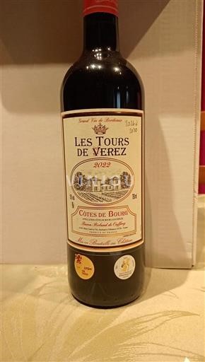 Bordeaux Côtes-de-bourg Les Tours de Yerez 2022