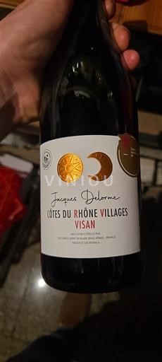 Vallée du Rhône Côtes-du-rhône-villages Jacques Delorme Non Millésimé