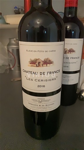 Bordeaux Không được chỉ định Château Francs Les Cerisiers 2016