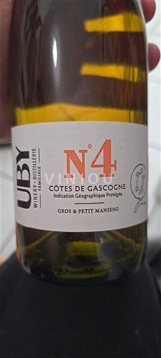 Tây Nam Côtes de Gascogne Domus Uby N°4 2020