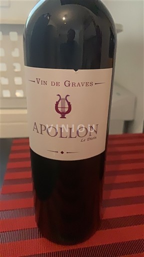 Bordeaux Graves Apollon Le Divin 2018