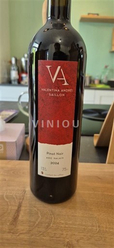 Valais Valais AOC Valentina Andrei Pinot Noir 2024