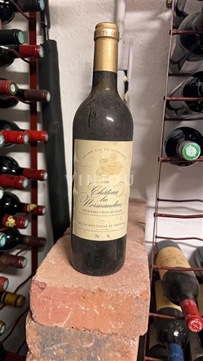 Bordeaux Côtes-de-blaye Château La Normandine 2000