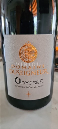 Rhône-dalen Côtes-du-Rhône-Villages Domaine Duseigneur Odyssée 2019