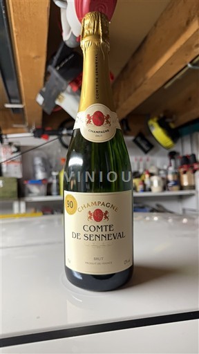 Vinhos Espumantes Blanc brut Comte de Senneval Non millésimé França Champanhe AOC