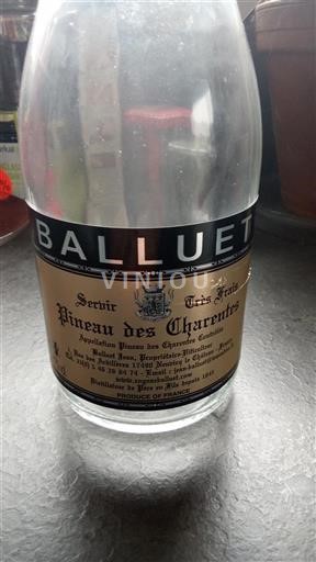 Poitou-Charentes Pineau-des-Charentes Balluet Không niên vụ