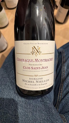Borgonha Chassagne-Montrachet Premier Cru Domaine Michel Niellon Clos Saint-Jean 2020